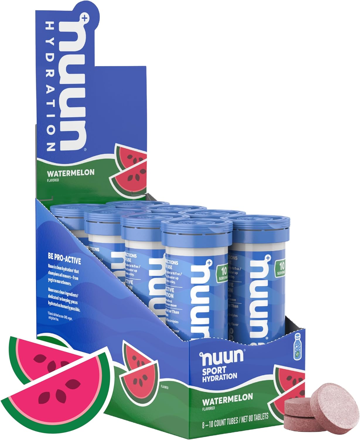 Nuun Sport Electrolyte Tablets for Proactive Hydration