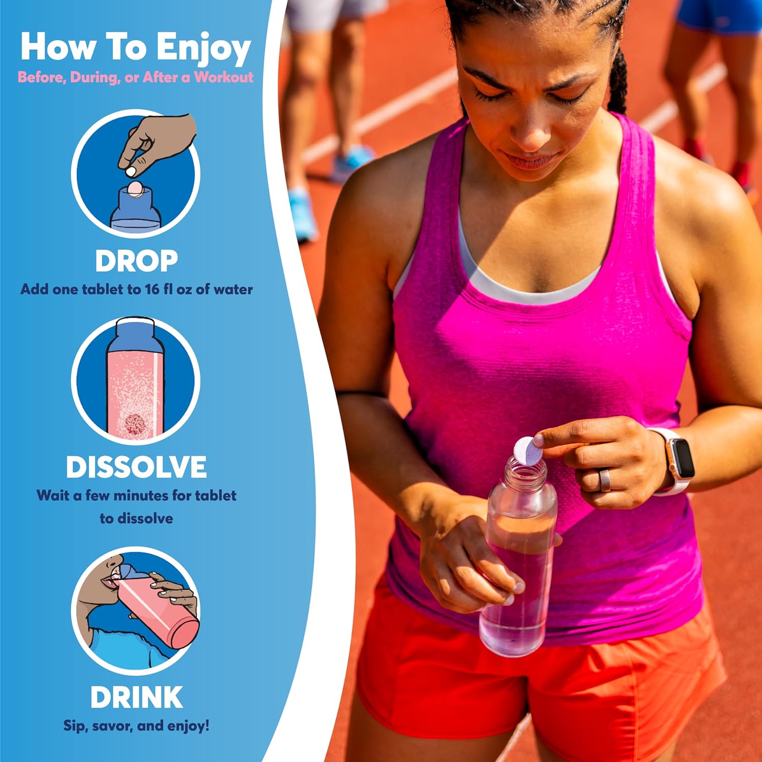 Nuun Sport Electrolyte Tablets for Proactive Hydration