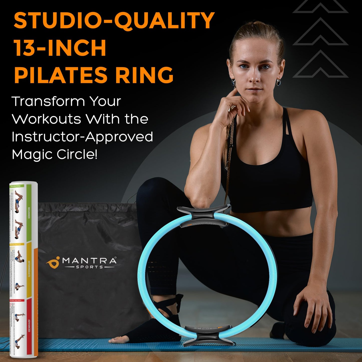 Mantra Sports Pilates Ring Circle, Magic Circle