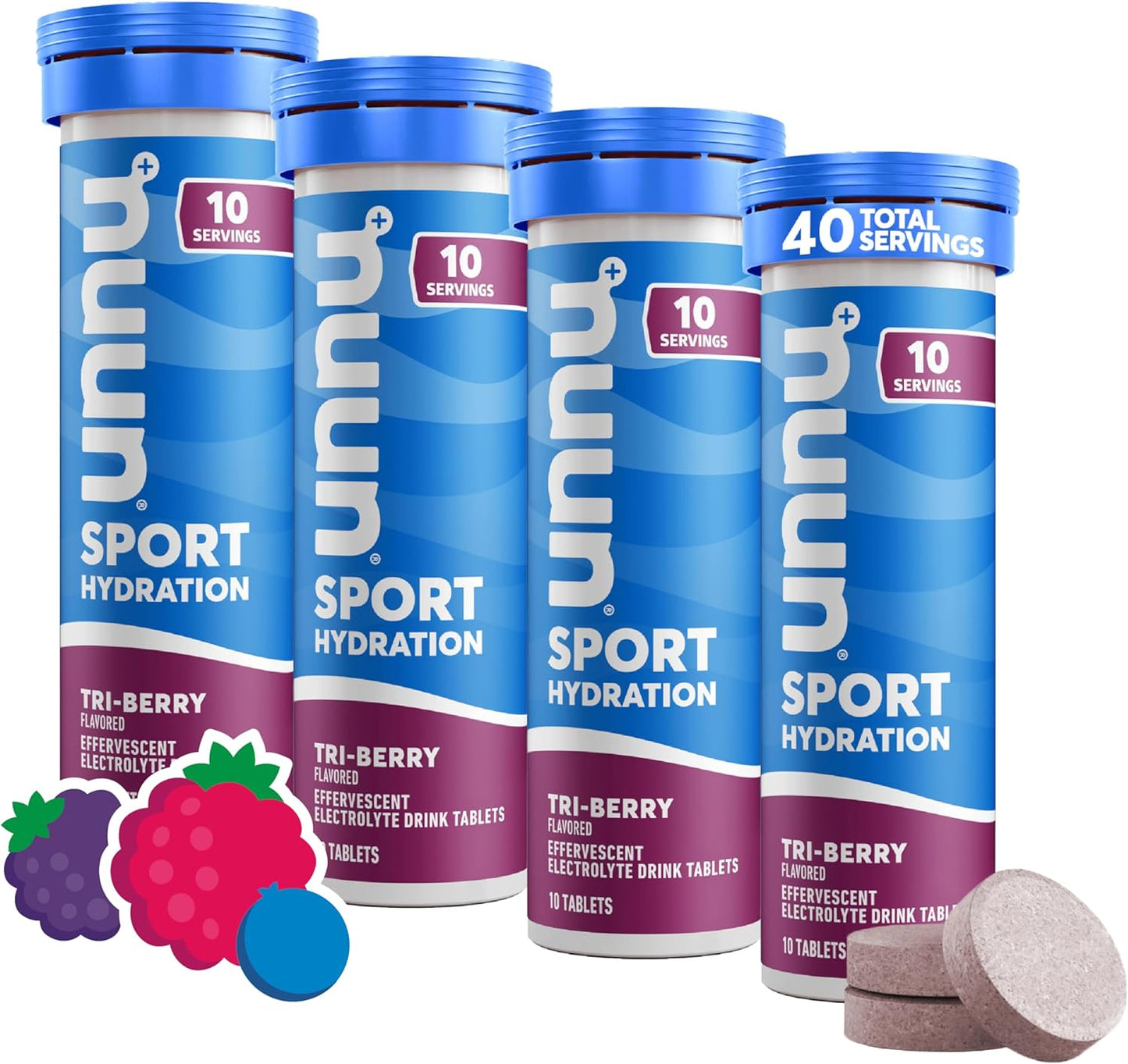 Nuun Sport Electrolyte Tablets for Proactive Hydration