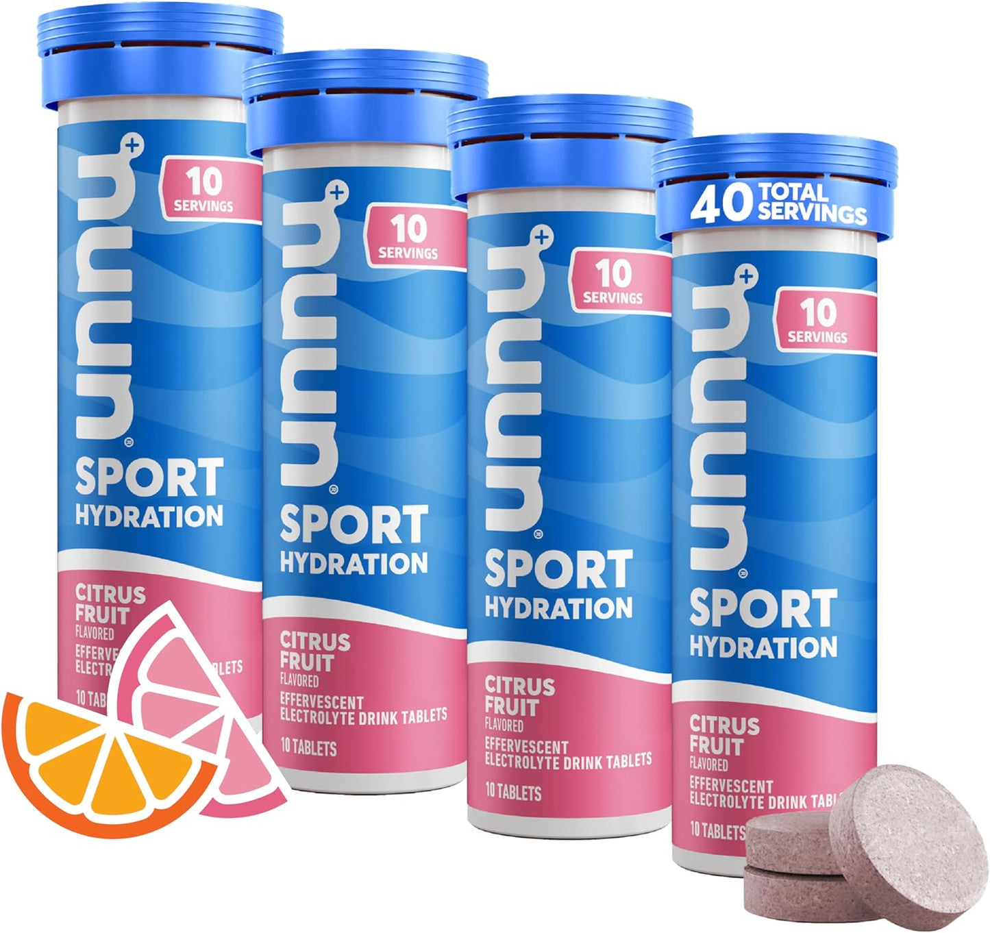 Nuun Sport Electrolyte Tablets for Proactive Hydration