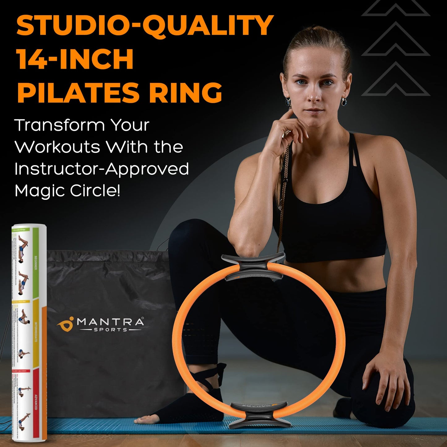 Mantra Sports Pilates Ring Circle, Magic Circle