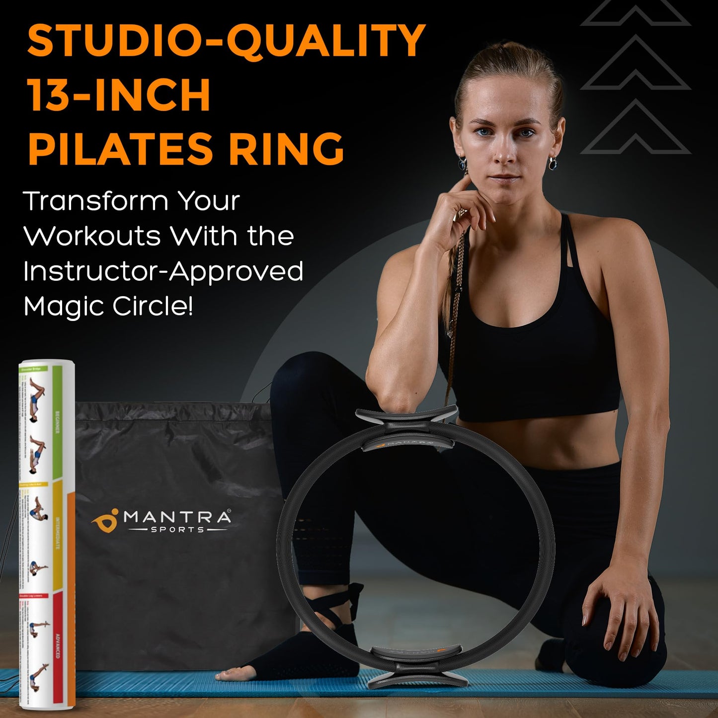 Mantra Sports Pilates Ring Circle, Magic Circle