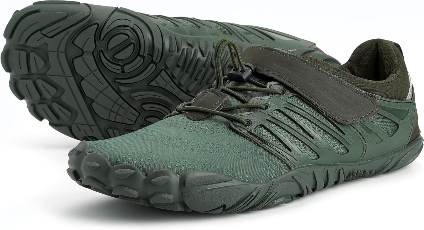 WHITIN Men'S Minimalist Trail Runner | Wide Toe Box | Barefoot Inspired