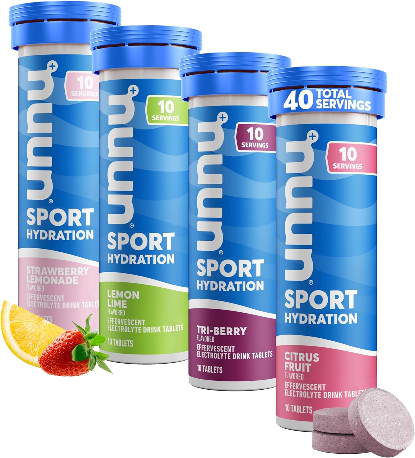 Nuun Sport Electrolyte Tablets for Proactive Hydration