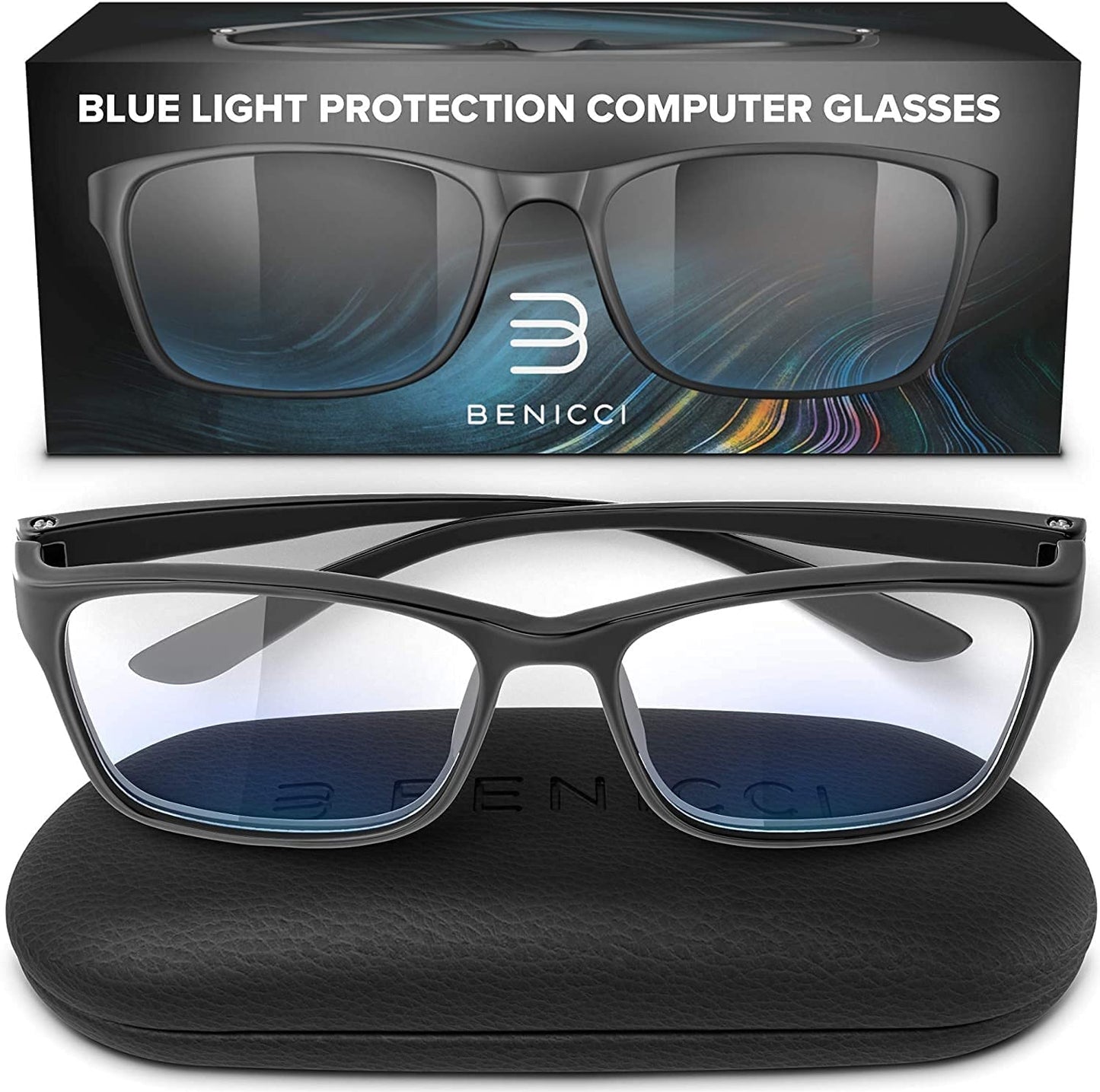 Stylish Blue Light Blocking Glasses for Women or Men 