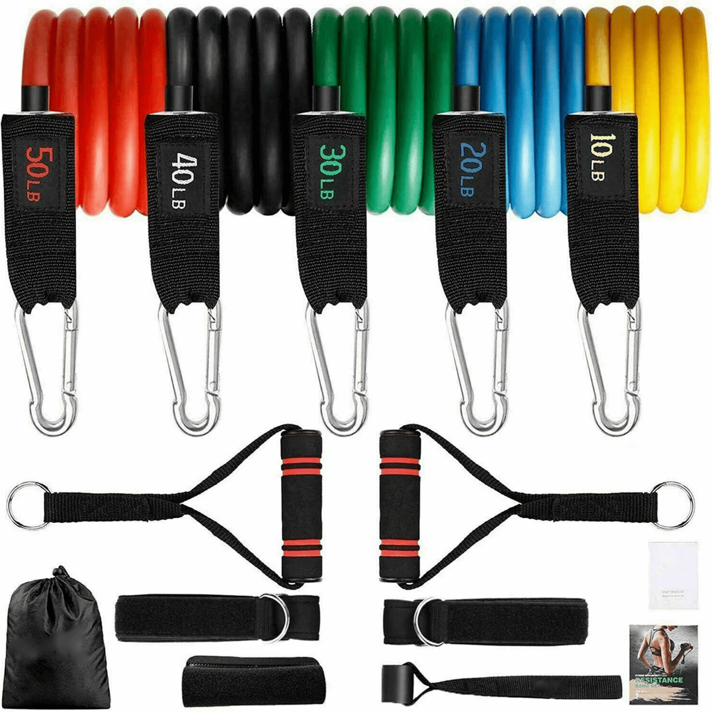 Intey 13-Piece Resistance Band Set