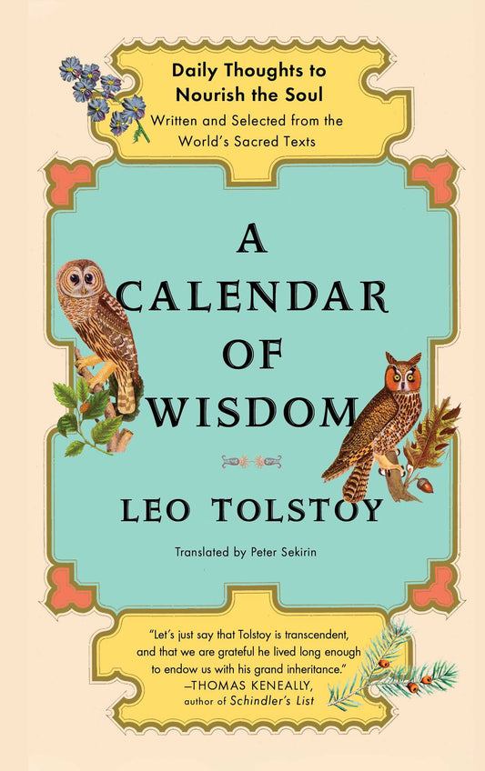 A Calendar of Wisdom : Daily Thoughts to Nourish the Soul (Hardcover)