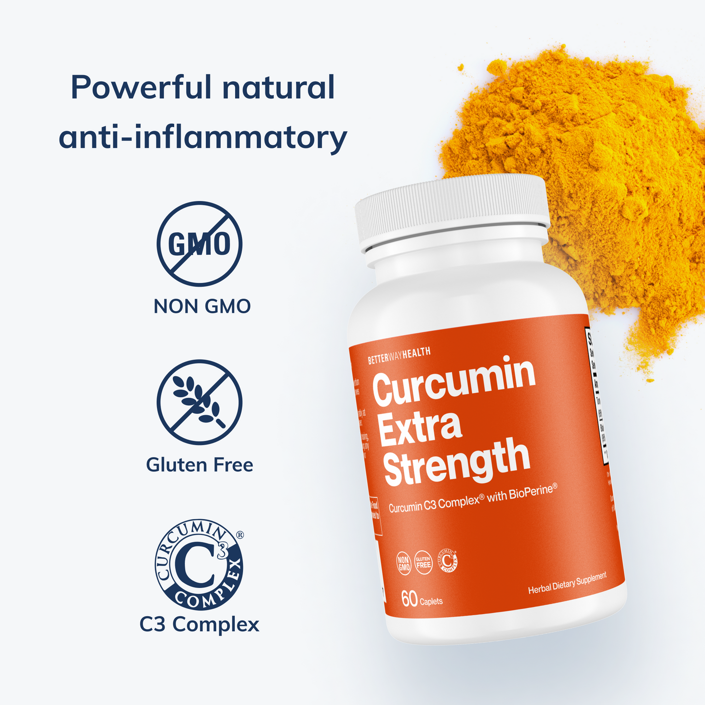 Curcumin Extra Strength by Better Way Health