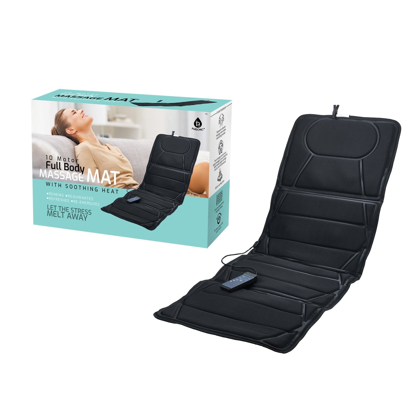 Luxury Massage Mat with Soothing Heat