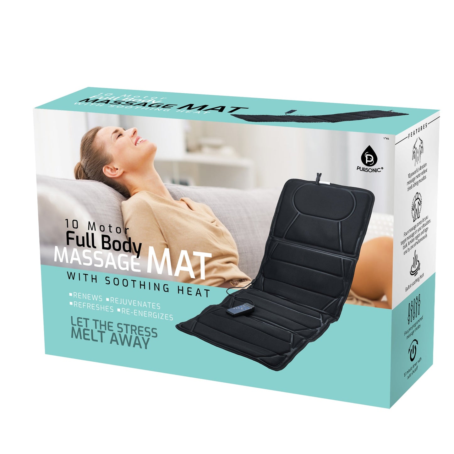 Luxury Massage Mat with Soothing Heat