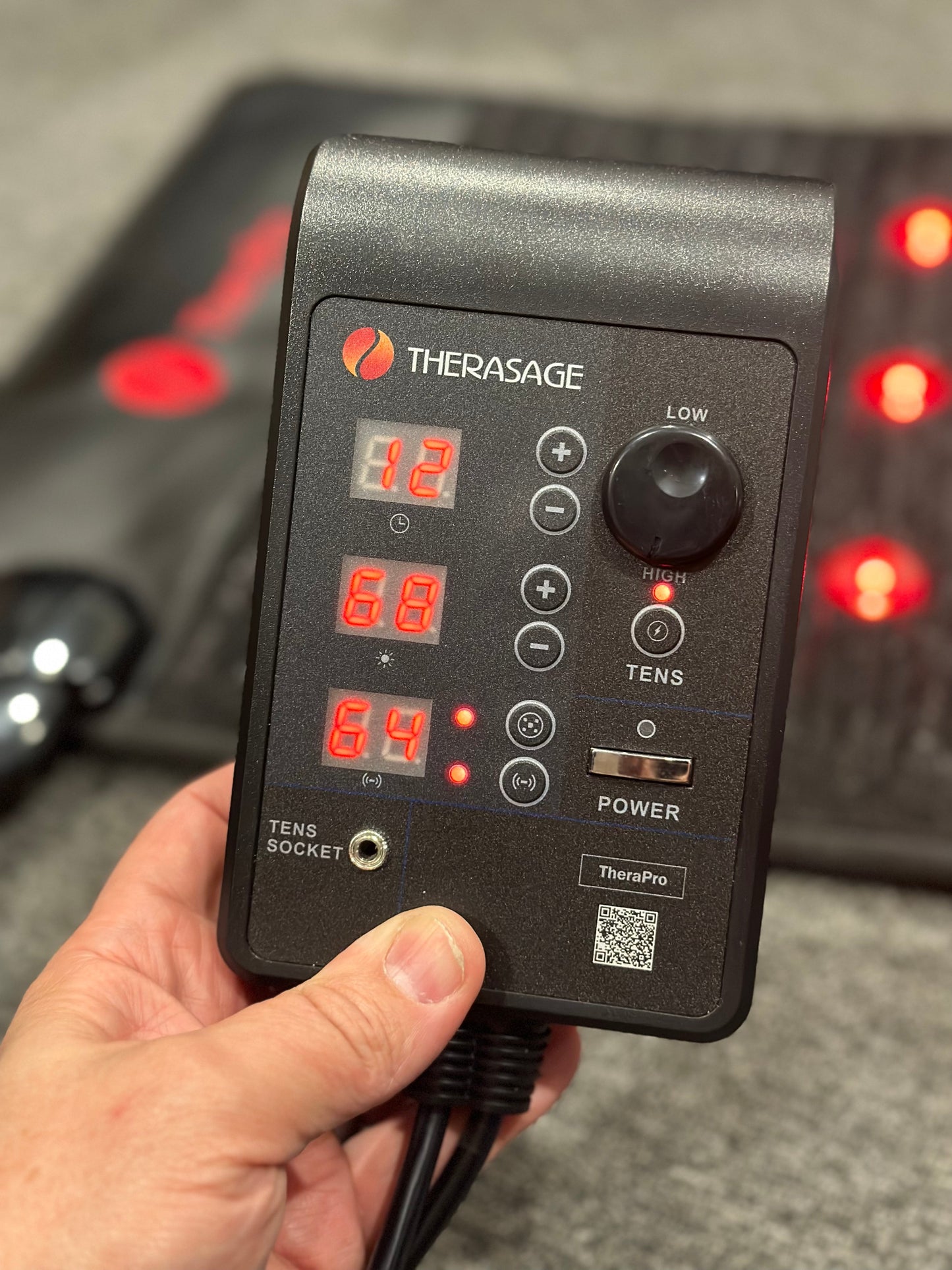 TheraPro - PEMF/Infrared/Red Light Pad (Regular) by Therasage