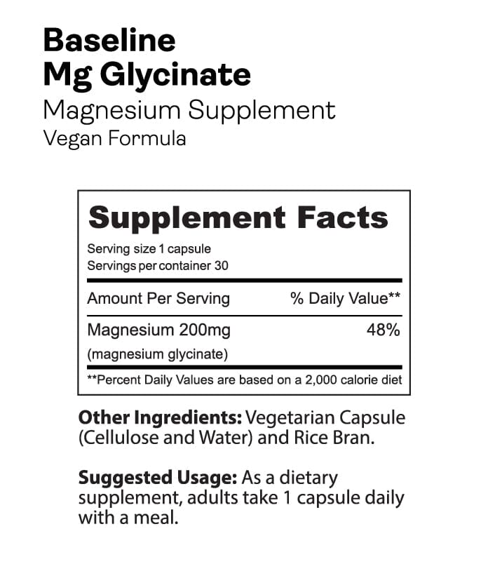 Gnarly Baseline Mg Glycinate by Gnarly Nutrition