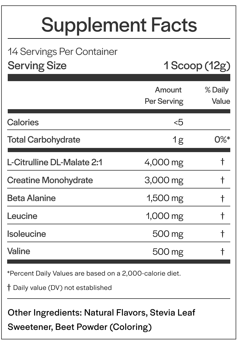 Decaffeinated Pre-Workout - Watermelon