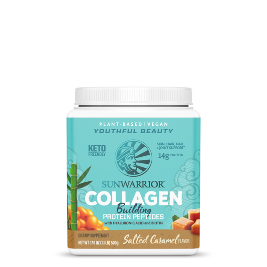 Salted Caramel Collagen Building Protein Peptides by Sunwarrior