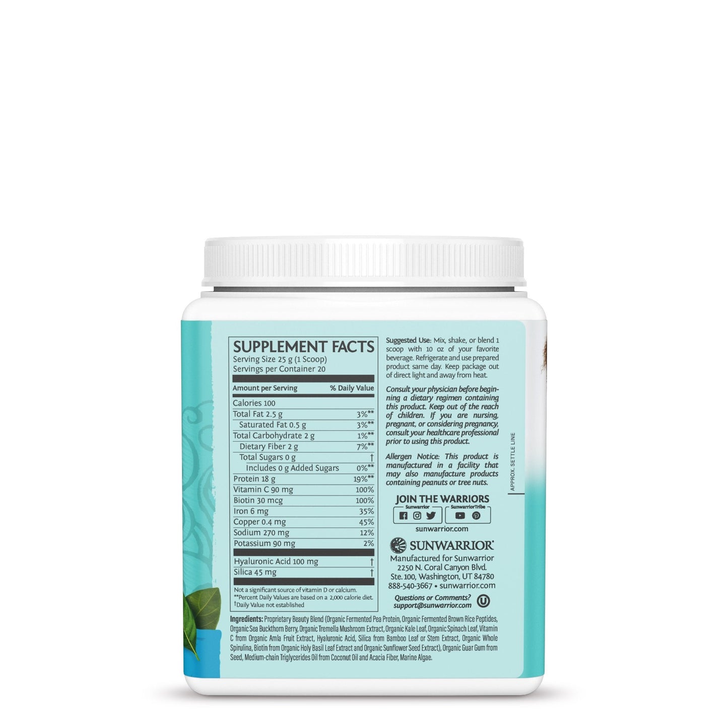 Collagen Building Protein Peptides by Sunwarrior