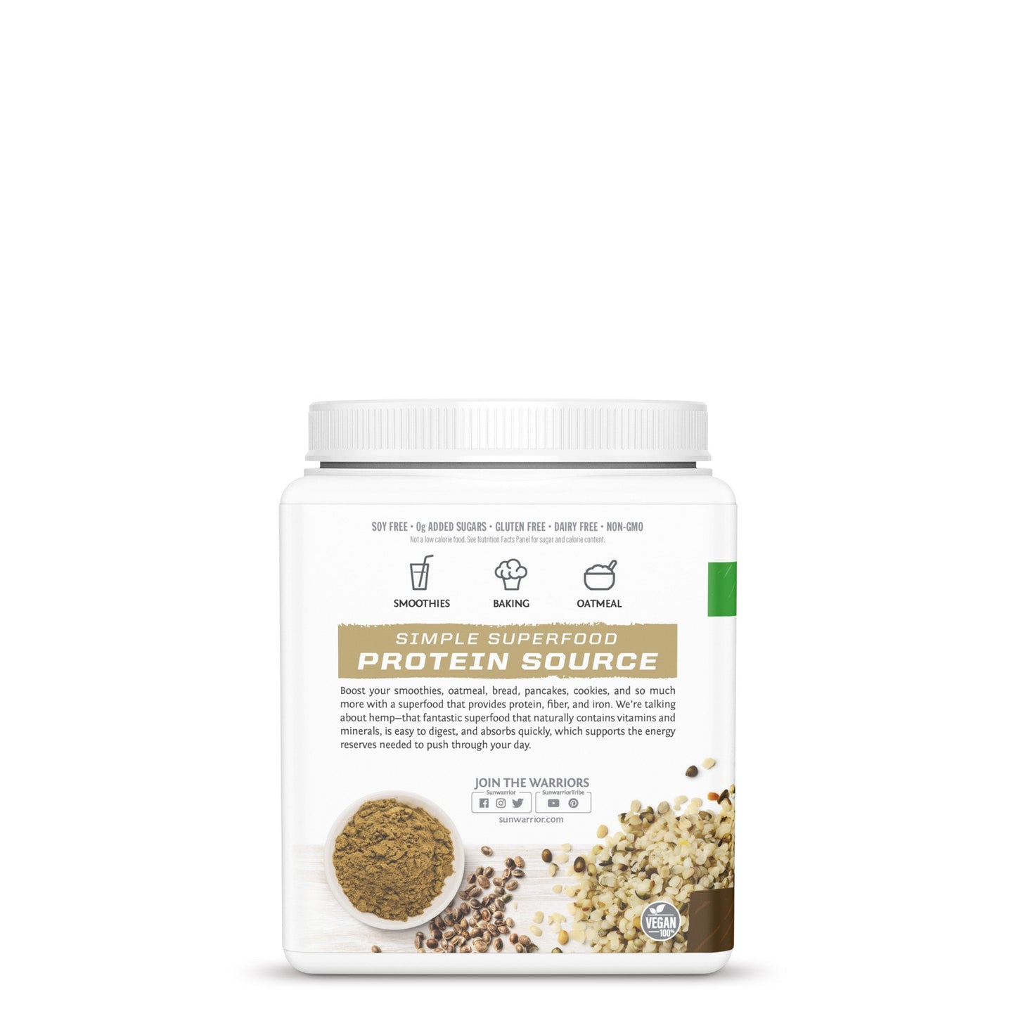 Organic Hemp Protein by Sunwarrior