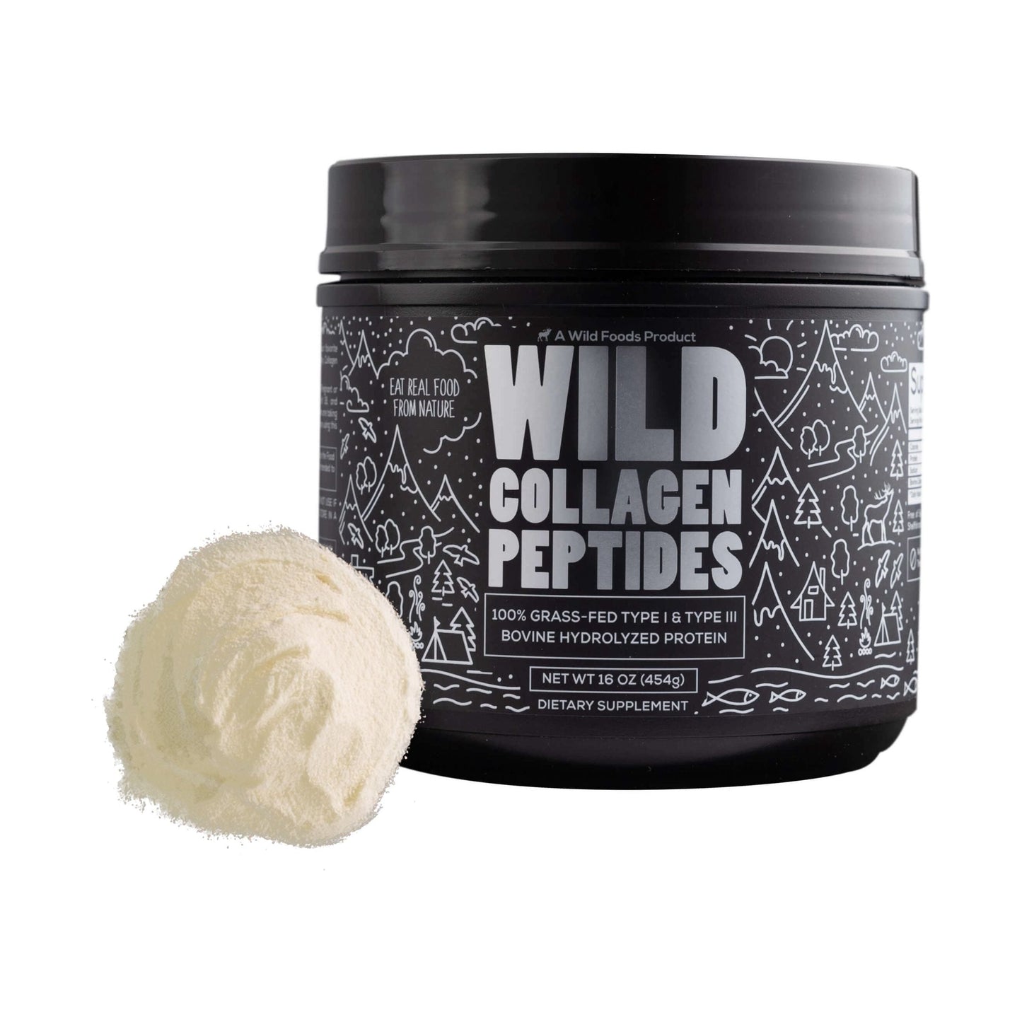 Wild Foods Grass-Fed Collagen Peptides 16oz