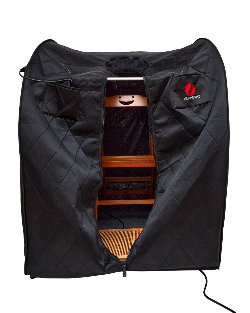 Thera360 PLUS Personal Sauna (Black) by Therasage