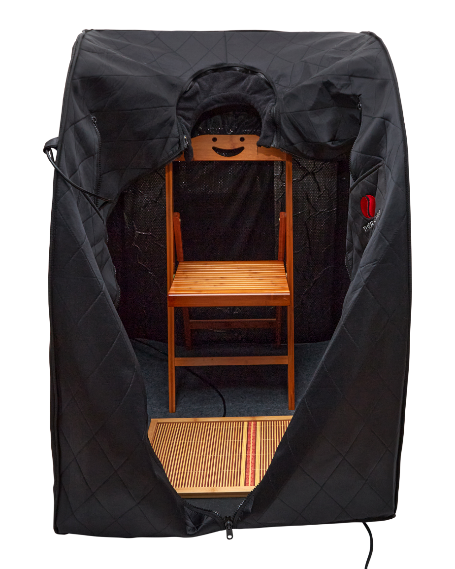 Thera360 PLUS Personal Sauna (Black) by Therasage