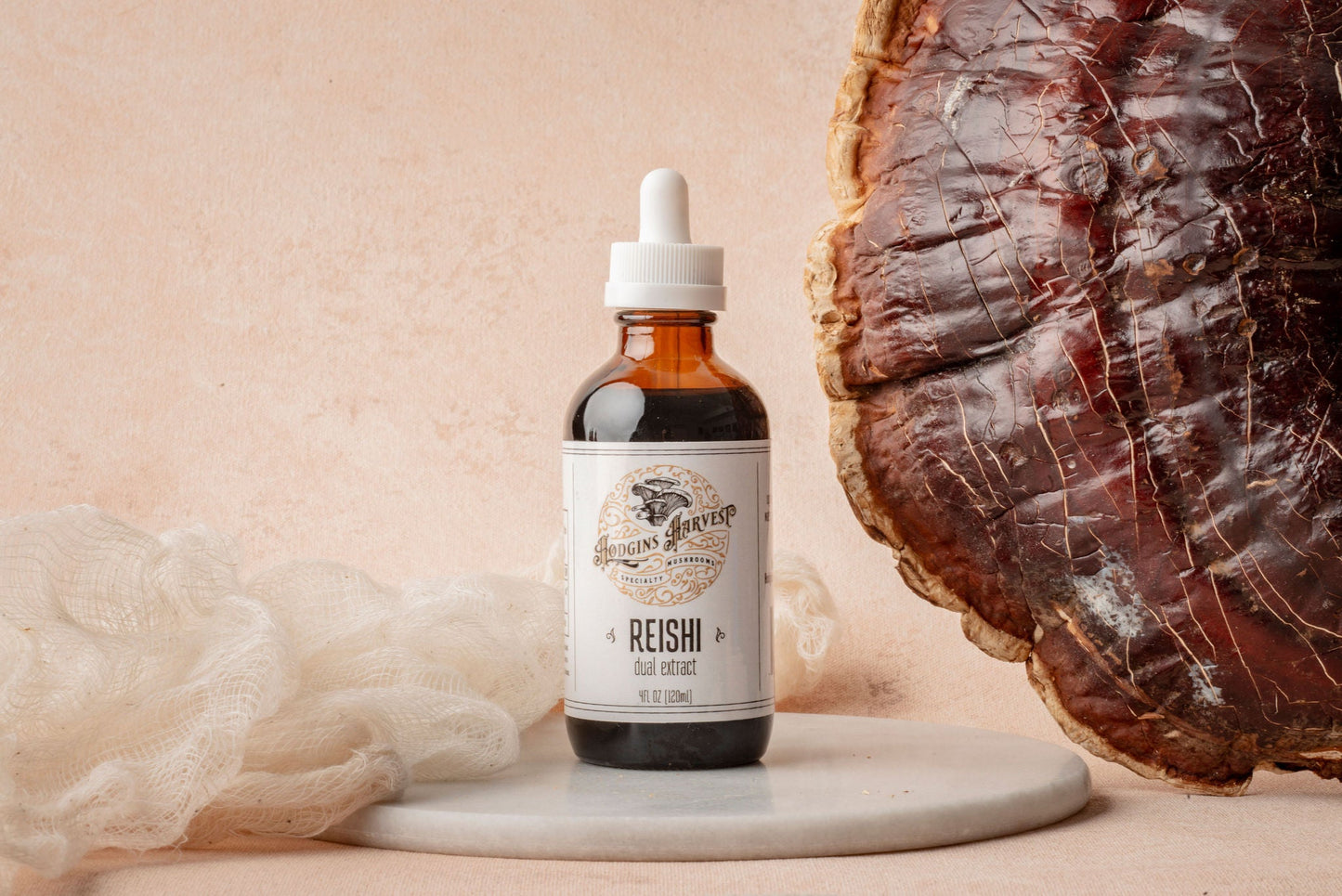 Reishi Dual Extract Tincture by Hodgins Harvest