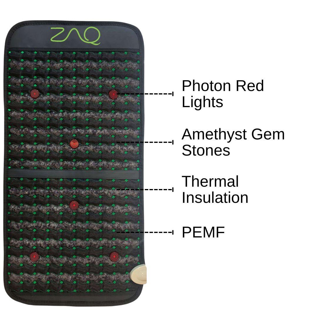 PEMF Red Light Travel Matt by ZAQ Skin & Body