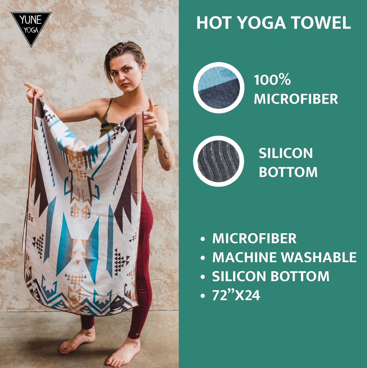 Yoga Towel Cassady by Yune Yoga